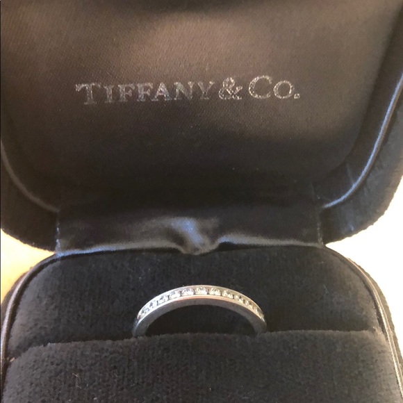 Tiffany & Co. Jewelry - Tiffany & Co. platinum and diamond wedding band